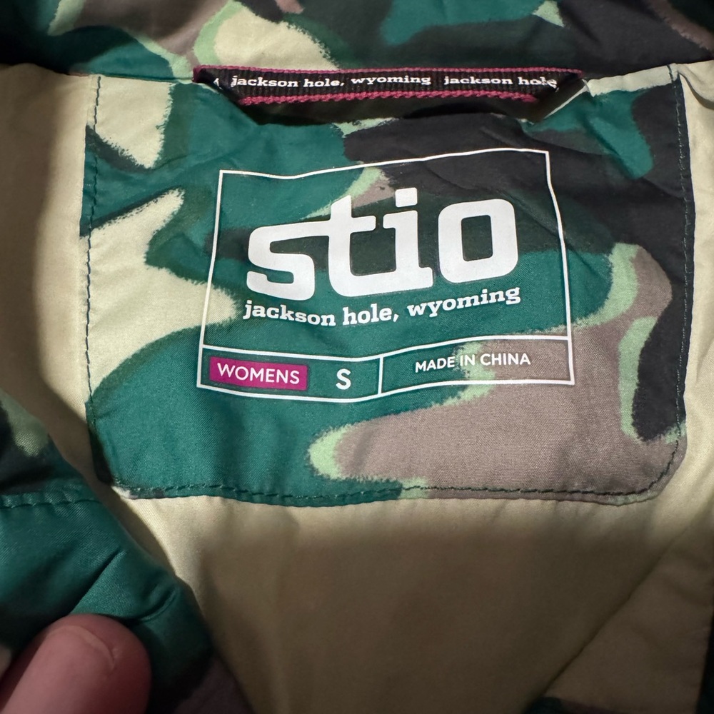 Stio Green Camo Jacket - Picture 4 of 7